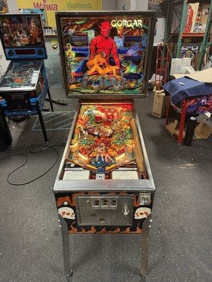 1979 GORGAR PINBALL MACHINE FULLY REFURBISHED FIRST TALKING PIN NICE EXAMPLE