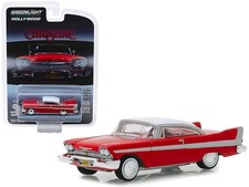 Greenlight 44830C 1/64 1958 Plymouth Fury Red with White Top