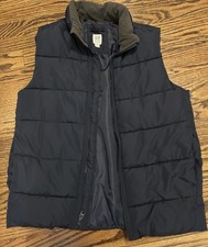 Gap Kids Boys Blue Puffer Vest Size XXL