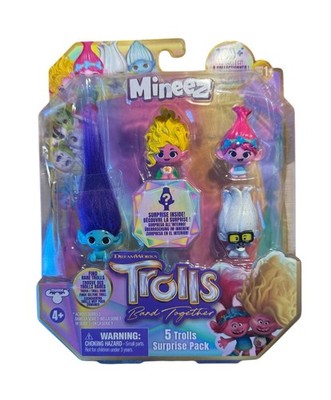 Dreamworks Trolle Band Together 5 Trolle Überraschungspaket Mineez Serie 1