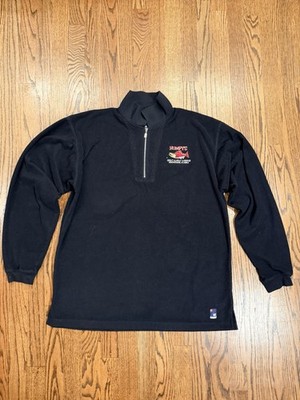 Port Authority 1/4 Zip Fleece Humpy s Great Alaskan Alehouse Anchorage L
