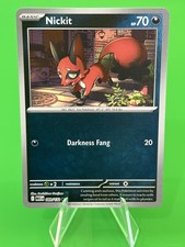 Pokemon Nickit Mega Evolution Reverse Holo Common 089/132 NM!!!
