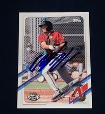 AJ Vukovich Signed 2021 Topps Pro Debut Card #PD-137 Diamondbacks Autographed B