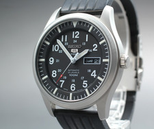 [Presque comme neuf] Seiko 5 Sports 7S36-03J0 noir militaire automatique