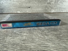 Vay | Sega CD, 1994 | Complete CIB w/ Manual, Reg Card (Water Damage)