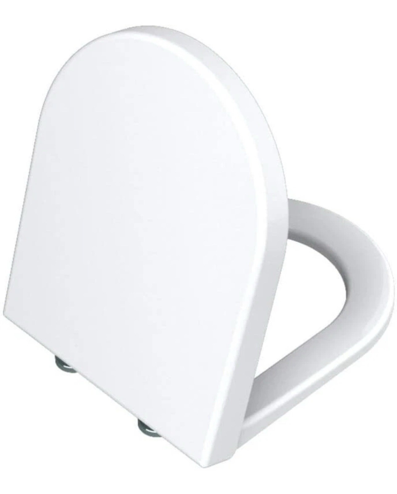 VITRA 72003309 S50 Replacement WC Toilet Seat & Cover Soft Close Hinges White