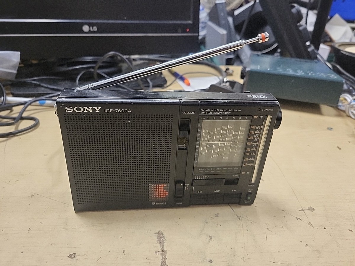 SONY ICF-7600A 9バンドラジオ 【公式通販】