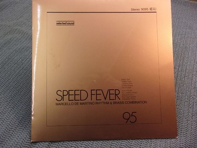 Marcello de Martino - Speed fever Vinyl LP Selected Sound Stereo 9095, neuwertig