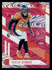 Darian Stewart 2017 Panini Unparalleled Swirlorama RC #90 Denver Broncos ESE