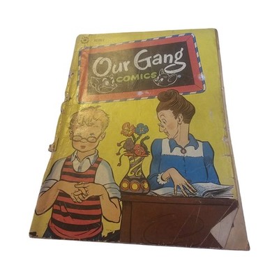Our Gang Comics #13 (Oct 1944) Dell Golden Age Reader Copy Tom & Jerry App.