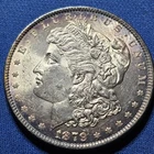 1879 Morgan Silver Dollar, Gem BU with Stunning Color!