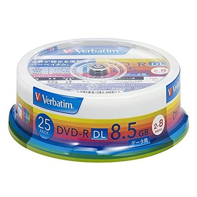 Mitsubishi Chemical Media Verbatim DVD-R DL DHR85HP25V1