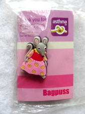 JANIE MOUSE - BAGPUSS - PIN BADGE
