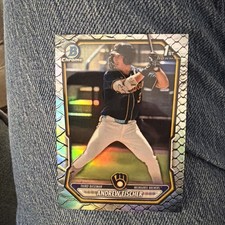 2026 Bowman Reptilian Andrew Fischer Milwaukee Brewers #BCP-149