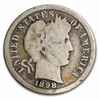 1898-S Barber Dime VG