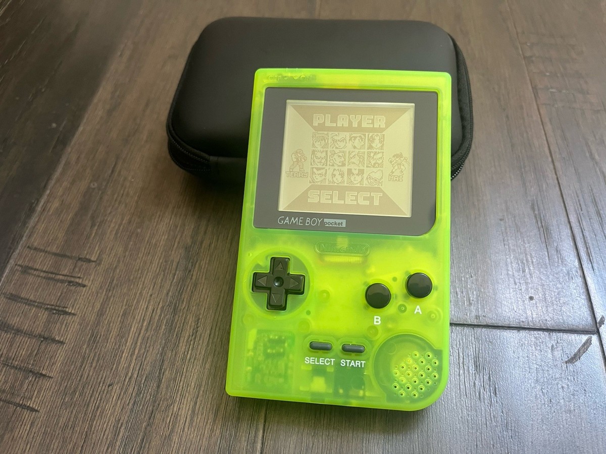 Nintendo Game Boy Pocket GBP Mod Backlight W/ Glass Lens Brightness  Adjustment