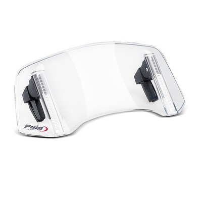 Windschild Spoiler Aufsatz Clip-On Puig 20764W Aufsatzspoiler klar gebraucht