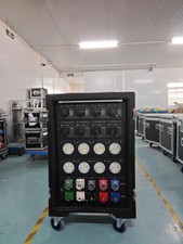 3-Phase 400A 56-Way Power Distro Boxes 240V Voltage Industrial Outdoor Use