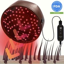 660Nm Red Light Therapy Cap Laser Hair Growth Hat Loss Alopecia Treatment HOME