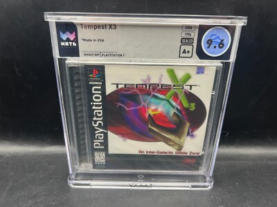 Tempest X3 An Inter-Galactic Battle Zone PS1 WATA 9.6 A+ FACTORY