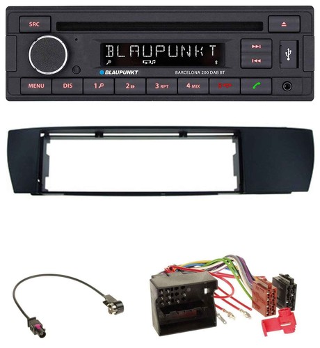 Blaupunkt USB DAB CD Bluetooth MP3 Autoradio für BMW X3 (E83 2004-2010) seitlich