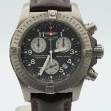 BREITLING AVENGER M1 CHRONO QUARTZ E173360 TITAN HERREN BR233 DRÜCKER DEFEKT 123