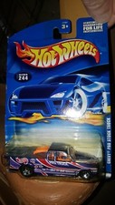 2000 Hot Wheels Chevy Pro Stock Truck Collector No 244 Card No 29301