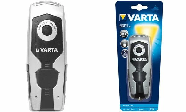 Lampe Torche Vintage Varta 659 - Verte - Fonctionne Avec Piles LR20 - Occasion