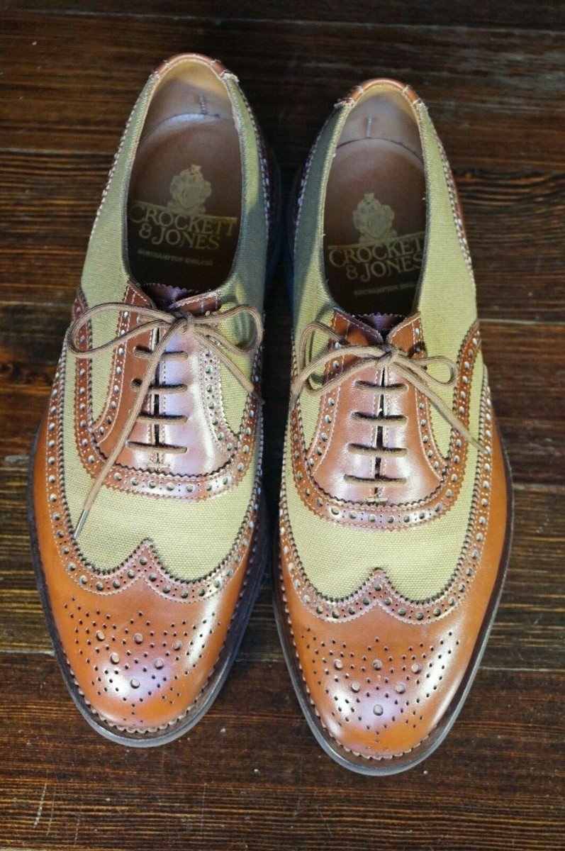 クロケットアンドジョーンズ BALMORAL 7.5 NEW | $728 CROCKETT & JONES x BBBF US 8.5 D UK 7.5 SADDLE