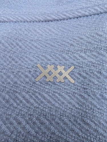 Rhone Clubhouse 1/4 Snap Golf Pullover Men's 2XL Blue Wicking Long Sleeve - Picture 11 of 15