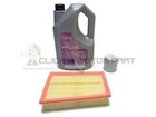 FOR NISSAN QASHQAI 1.6 PETROL 07-13 OIL AIR FILTER 5L 5w30 OIL SERVICE KIT PARTS