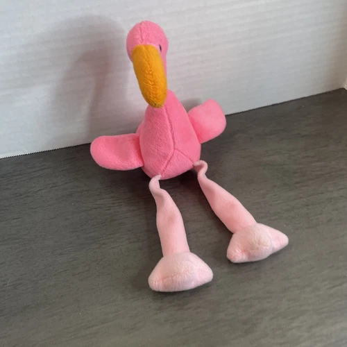 Ty Beanie Baby Pinky The Flamingo Collectible Plush Retired Vintage