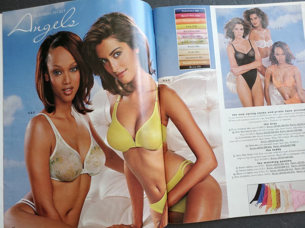 1998 SPRING Vol 2 Victoria's Secret Catalog KAREN MULDER Laetitia  Casta NO LABEL | eBay