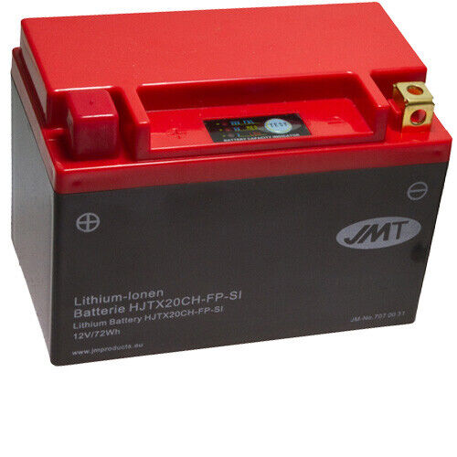 Batterie für Moto Morini Scrambler 1200 12 JMT Lithium HJTX20CH-FP / YTX20CH-BS - Bild 1 von 1