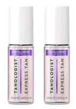 TANOLOGIST Express Tan Self Tan Water 100ml - DARK X 2