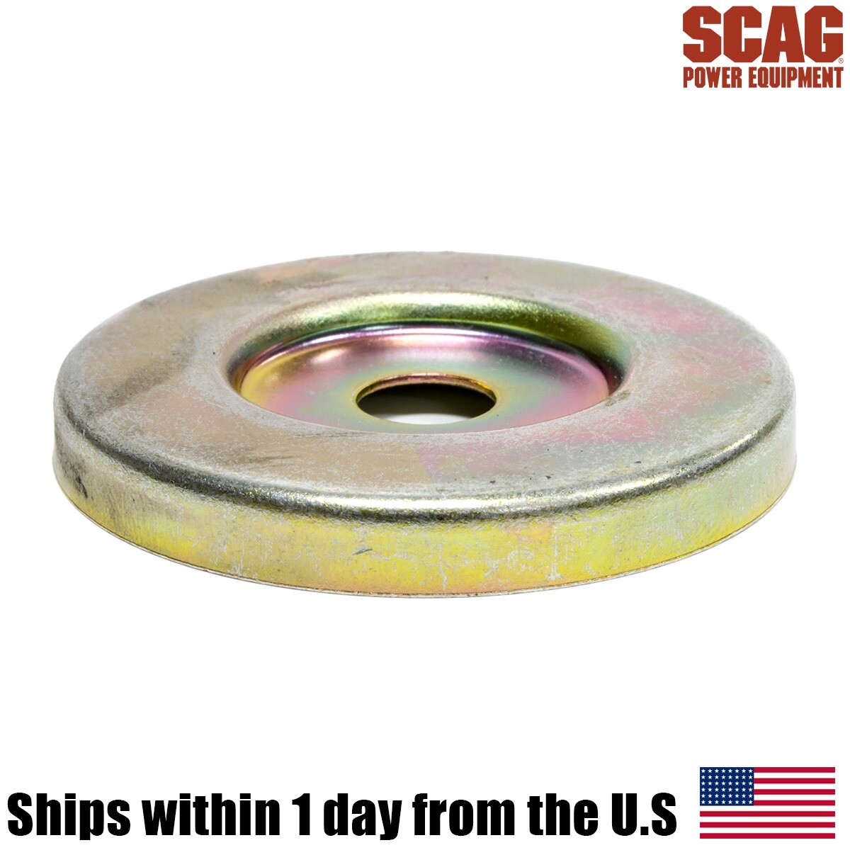 Genuine OEM Scag 424367 Idler Pulley Dust Shield 5120254501 eBay