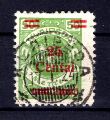 Memel 218IIe As Best Type Stamped BPP (T0870