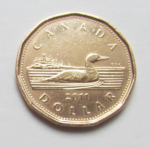 2011 CANADA 1 DOLLAR LOONIE - combined shipping