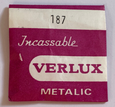 Verre De Montre Verlux Metalic Plexi Diamètre 312 - Pour Montres De Plongée Vintage - NOS