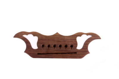 New1 pcs Guitar Bridge For Acoustic Guitar parts 6 String Guitar Rosewood