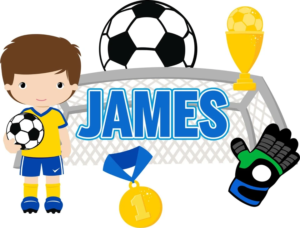 PERSONALISED FOOTBALL THEME KIDS CHILDREN MONEY BOX - GIFT PRESENT IDEA - Image 2 of 4