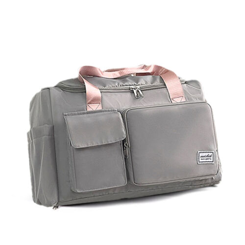 Bolsa de viaje para hombre y mujer bolsa de deporte bolsa de hombro compartimento para zapatos bolsa de entrenamiento - Imagen 1 de 12