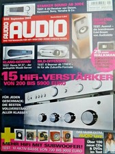 AUDIO 9/04 TEUFEL M 11000, TANNOY TS 10, NUBERT AW 1000,B&W ASW 750,PRIMARE I 20