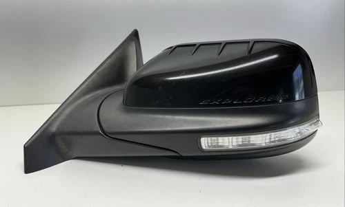 11 - 2015 FORD EXPLORER  Left Mirror Heated W/O Blind Spot OEM Manuel Folding LH