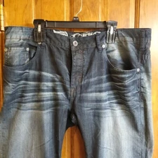 Buffalo David Bitton Driven Men's Blue Jeans 34 CA 17311 RN 85706 Blue