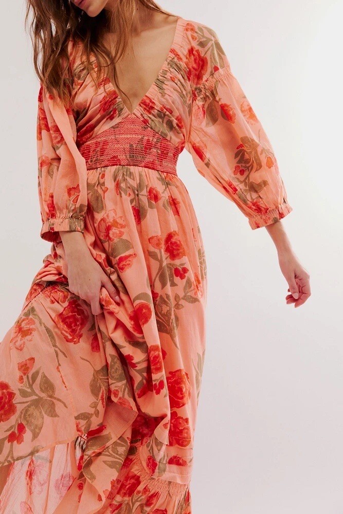 slim fit dress slacks Free People Soli Mini Dress Golden Hour main image 0