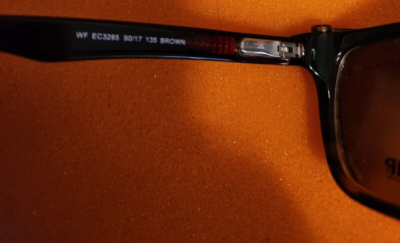 Brown Amber EasyClip Polarized Eyeglasses Matte Shiny Unisex Small 50-17-135 NWT Easy Clip Polarized Lens Color Brown $124 50-17-135 76 | eBay main image 3