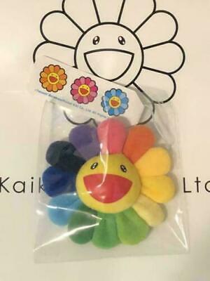 Takashi Murakami Kaikai Kiki Flower key chain Rainbow rare color | eBay