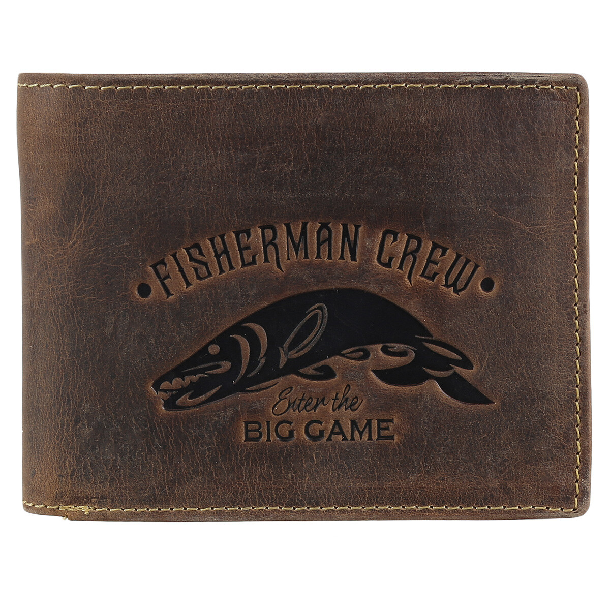 Винтажный рыбацкий ледокол Greenburry Crew Geldbrse Portmonee 1796-FC-Pike Hecht от Greenburry 5690₽