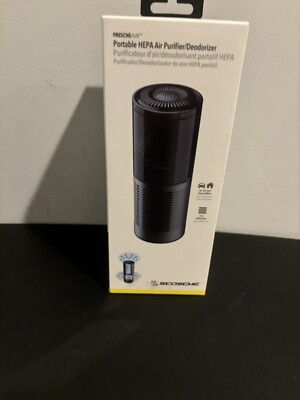Scosche AFP2-SP Fresche Air Portable HEPA Air Purifier-Deodorizer Car/Home